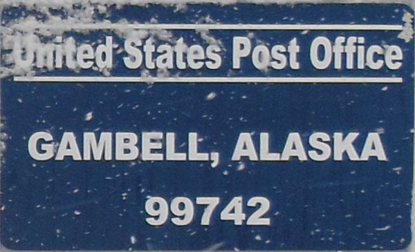 US Post Office Gambell, Alaska