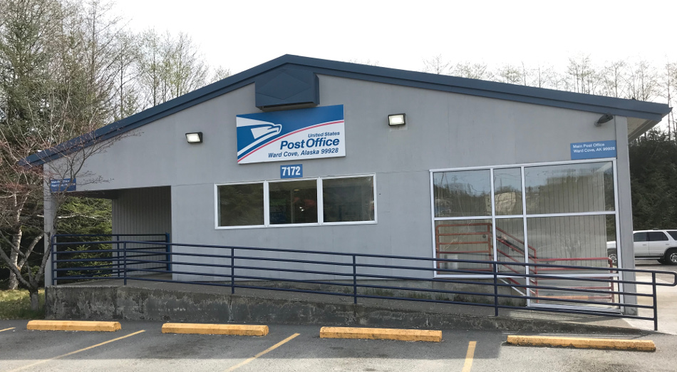 US Post Office Ward Cove, Alaska