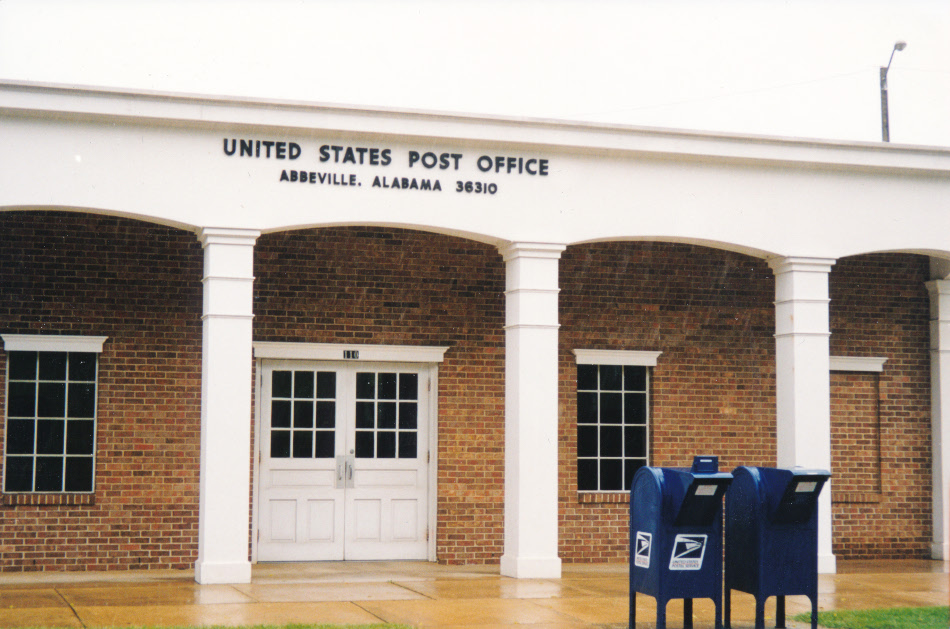 US Post Office Abbeville, Alabama