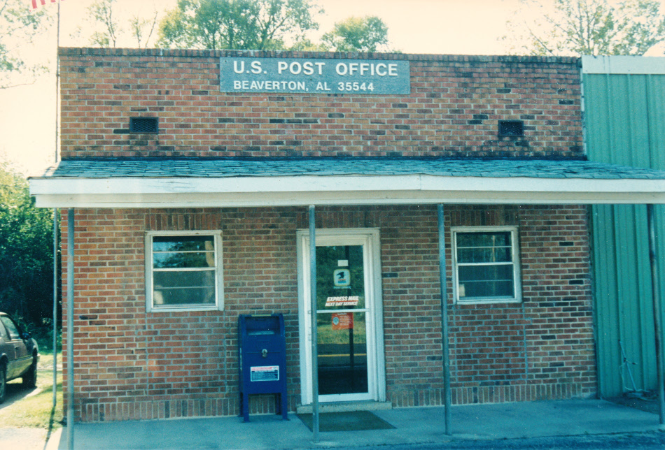 US Post Office Beaverton, Alabama