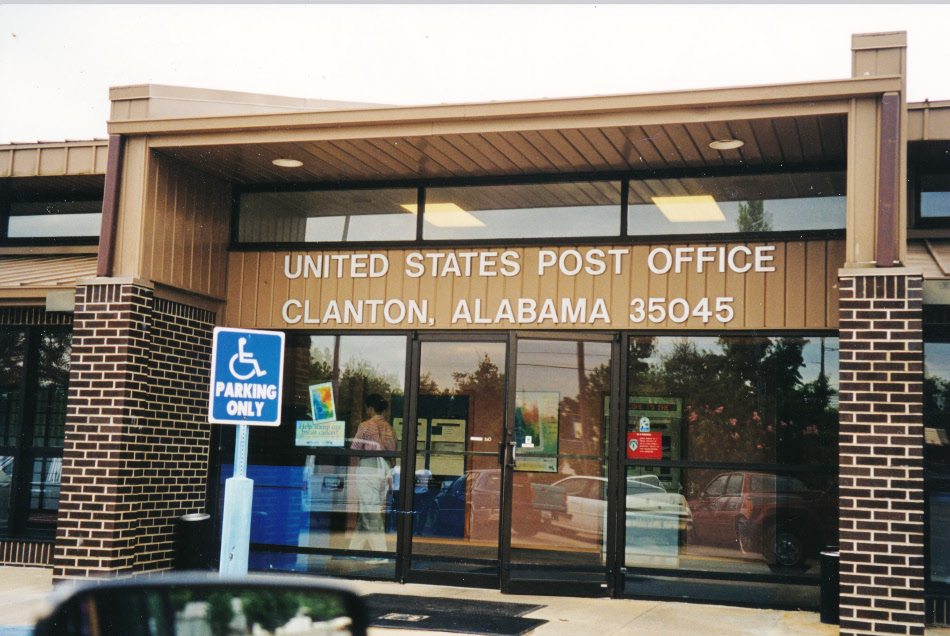 US Post Office Clanton, Alabama
