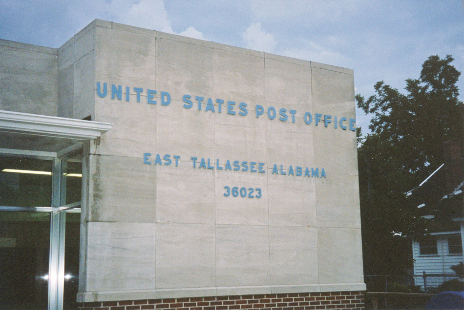 US Post Office East Tallassee, Alabama