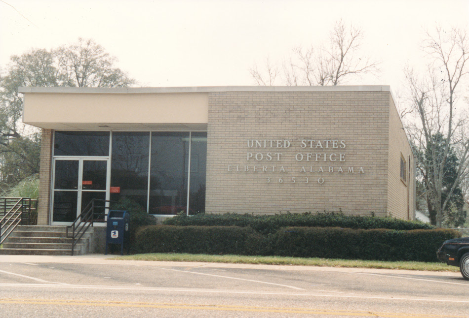 US Post Office Elberta, Alabama