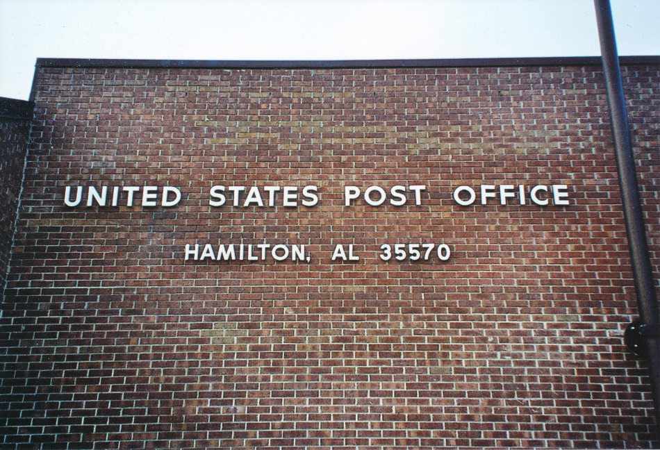 US Post Office Hamilton, Alabama