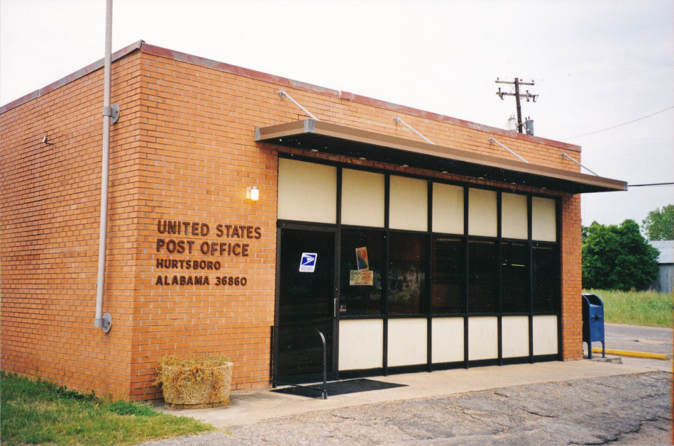US Post Office Hurtsboro, Alabama