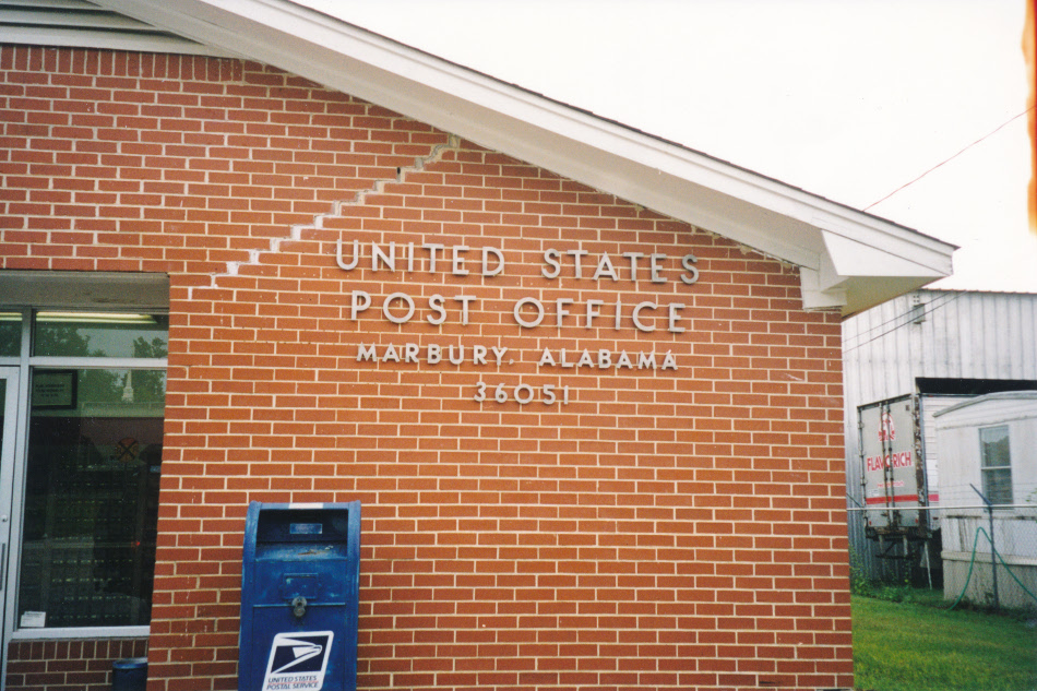 US Post Office Marbury, Alabama