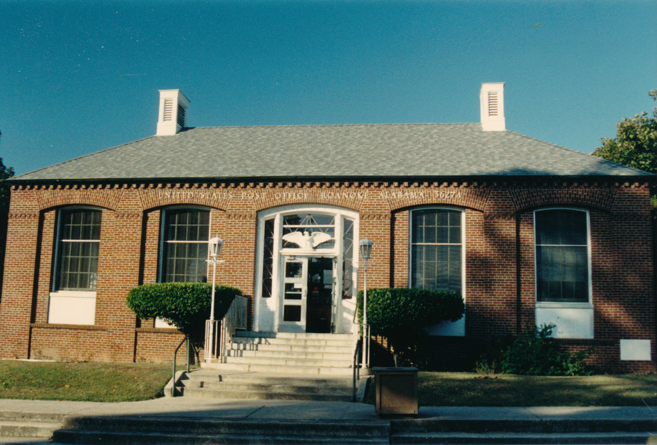 US Post Office Roanoke, Alabama