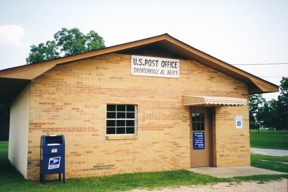 US Post Office Shorterville, Alabama