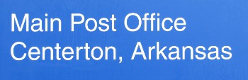 US Post Office Centerton, Arkansas