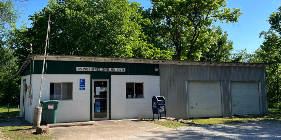 US Post Office Combs, Arkansas