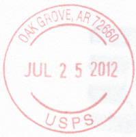 US Post Office Oak Grove, Arkansas