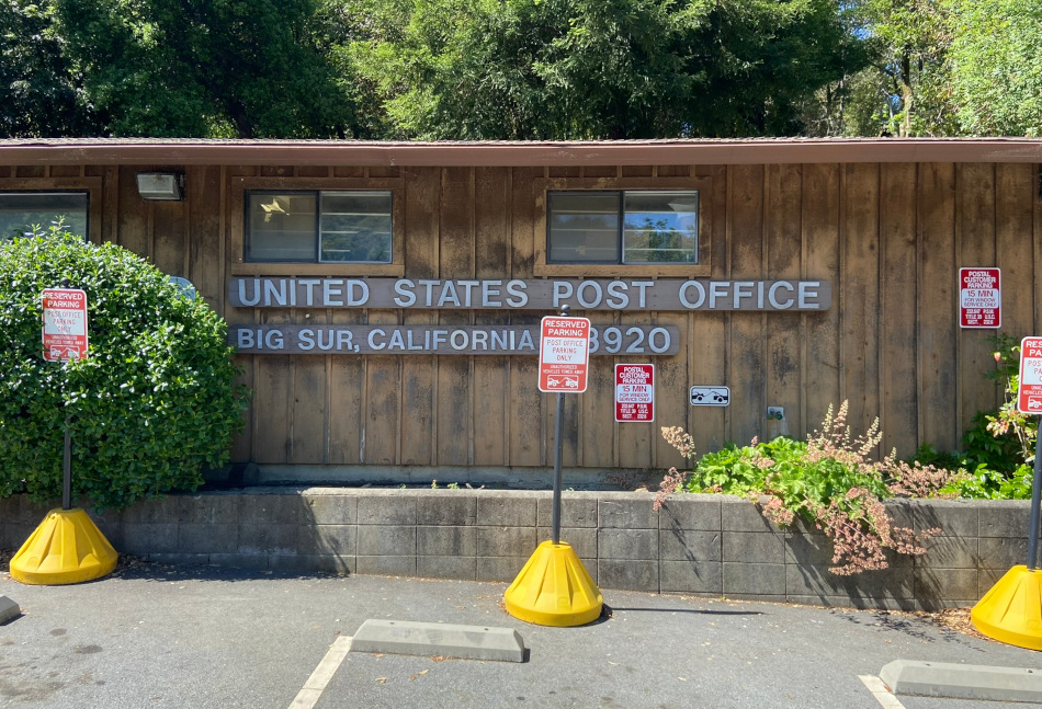 US Post Office Big Sur, California