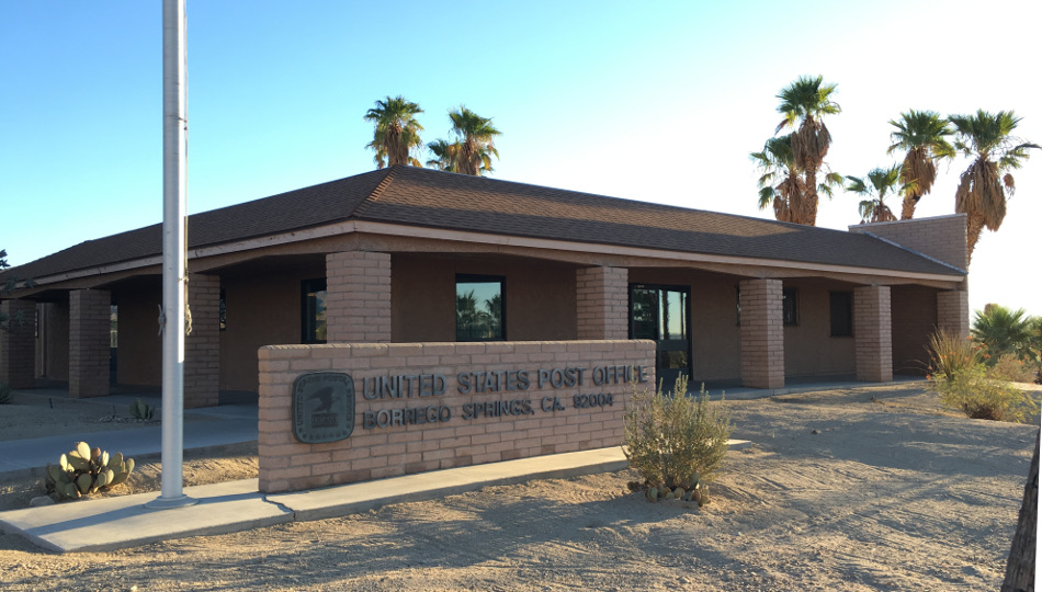 US Post Office Borrego Springs, California