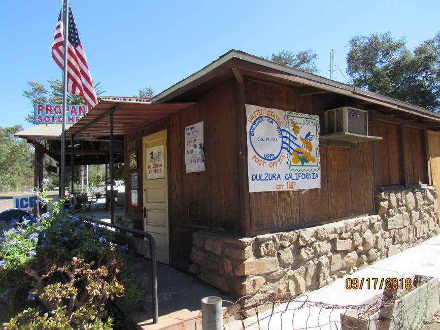 US Post Office Dulzura, California