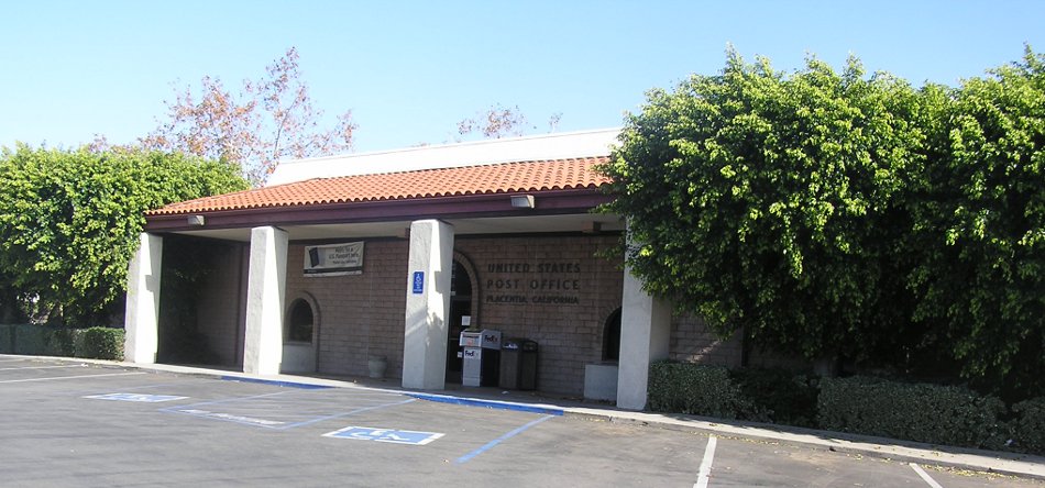 US Post Office Placentia, California