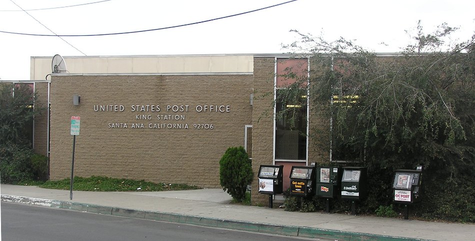 US Post Office Santa Anna-Kings Station, California