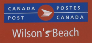Canada Post Office Wilson's Beach, Canada