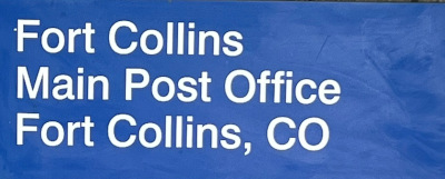 US Post Office Fort Collins , Colorado