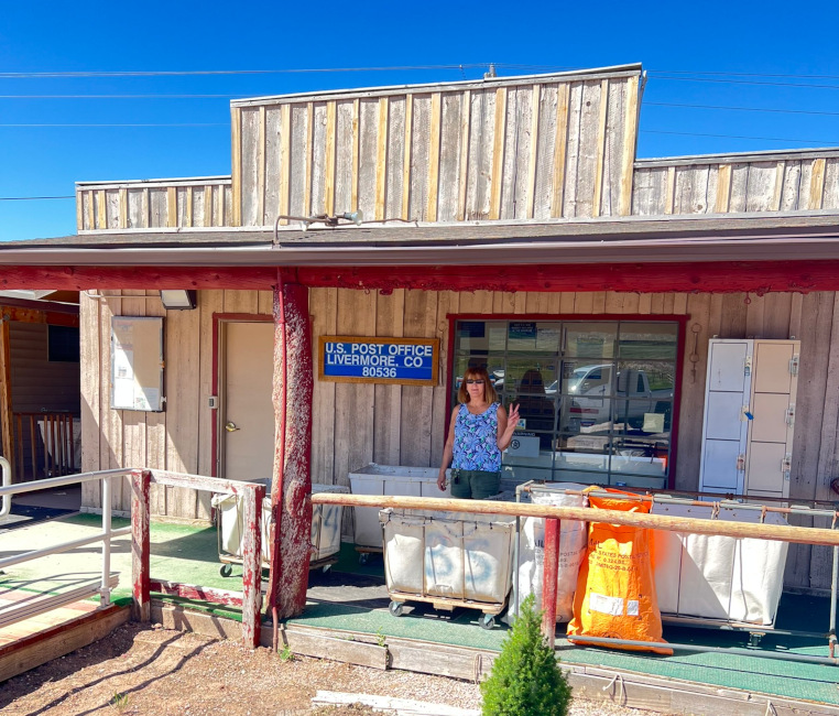 US Post Office Livermore , Colorado
