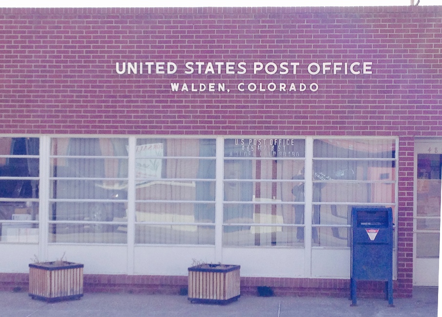 US Post Office Walden, Colorado