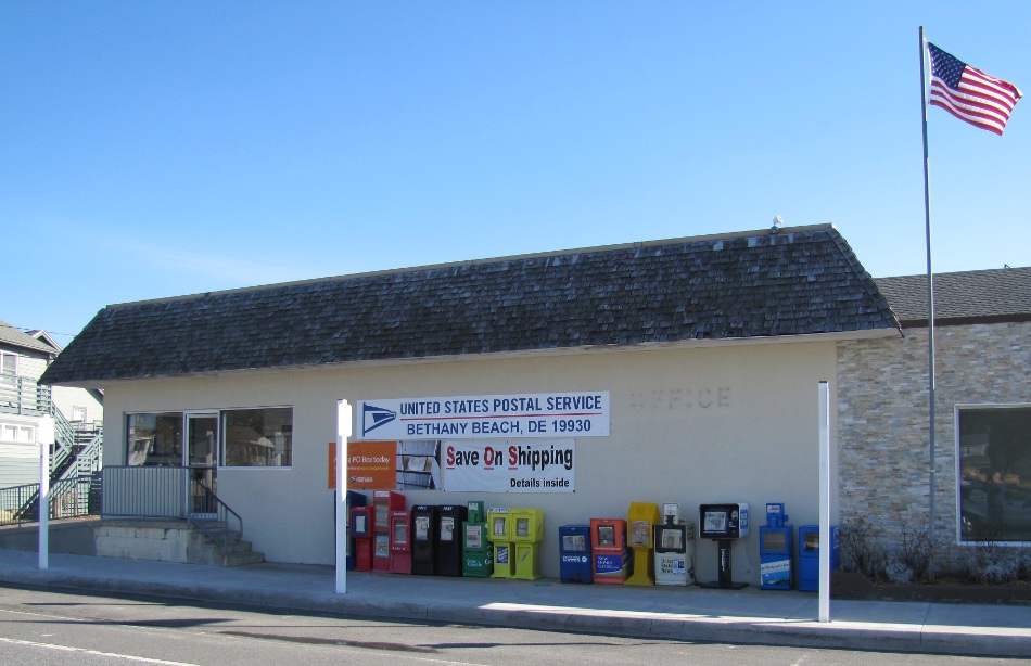 US Post Office Bethany Beach, Delaware