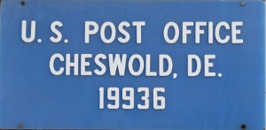 US Post Office cheswold, Delaware