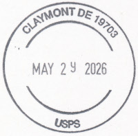 US Post Office Claymont, Delaware