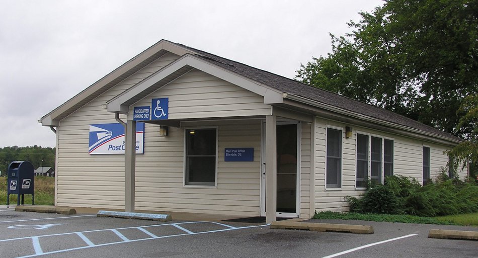 US Post Office Ellendale, Delaware