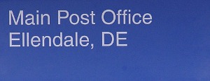 US Post Office Ellendale, Delaware