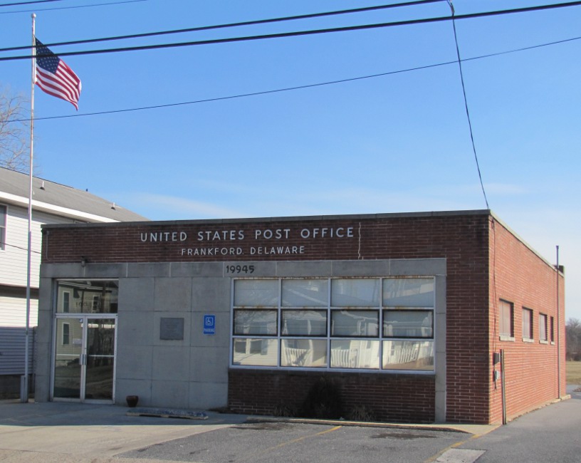 US Post Office Frankford, Delaware