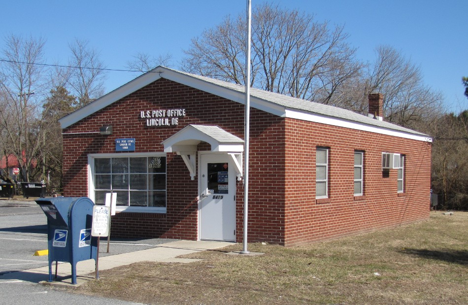 US Post Office Lincoln, Delaware