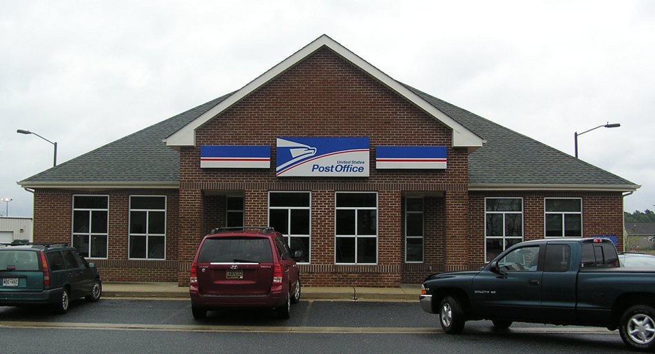 US Post Office Milton, Delaware