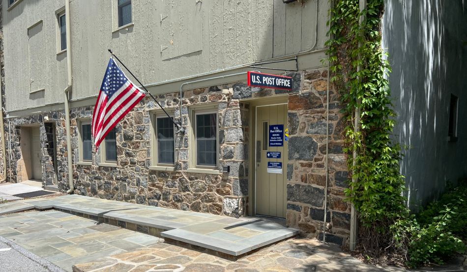 US Post Office Winterthur, Delaware
