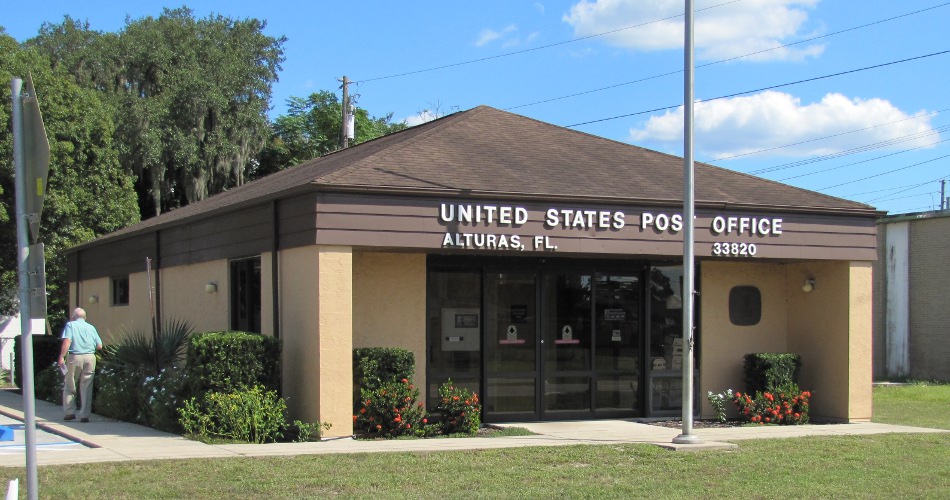 US Post Office Alturas, Florida