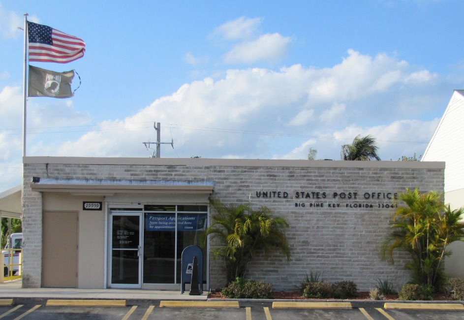 US Post Office Big Pine Key, Florida
