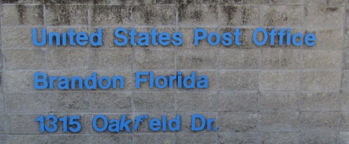 US Post Office Brandon, Florida