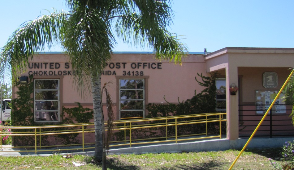 US Post Office Chokoloskee, Florida
