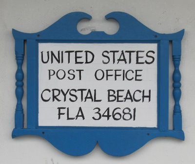 US Post Office Crystal Beach, Florida
