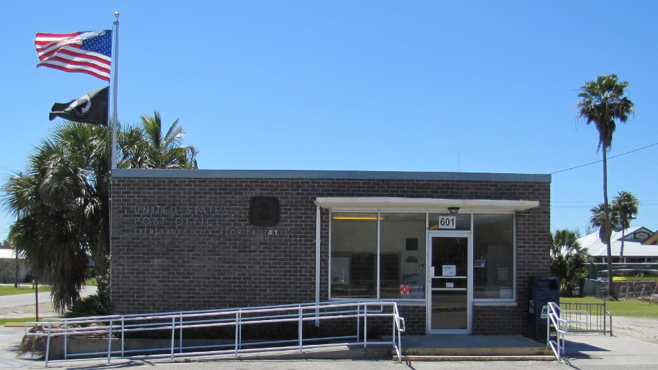 US Post Office Everglades City, Florida