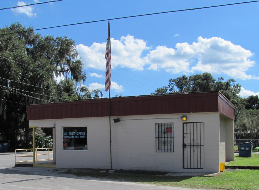 US Post Office Homeland, Florida
