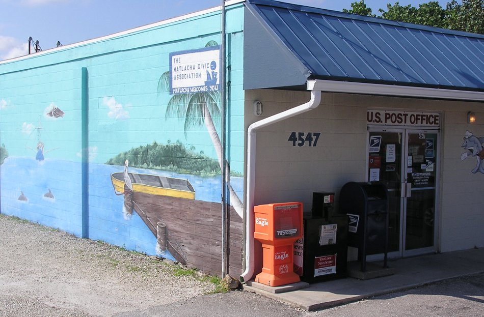 US Post Office Matlacha, Florida