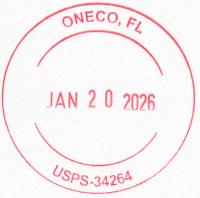 US Post Office Oneco, Florida
