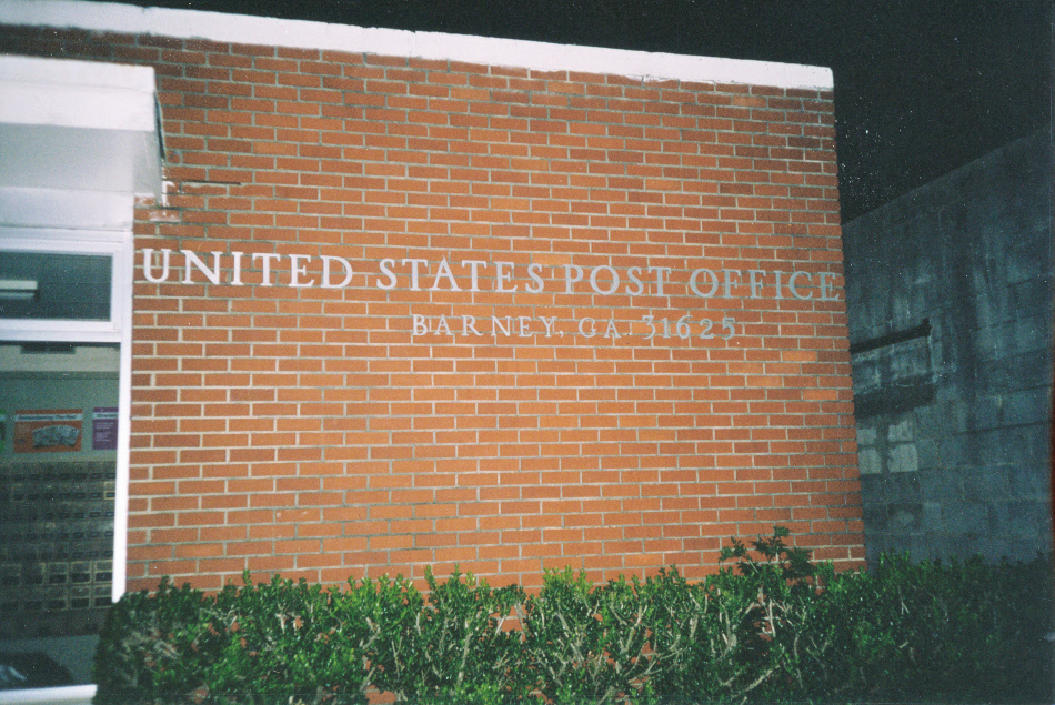 US Post Office Barney, Maryland