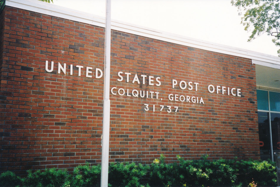 US Post Office Colquitt, Georgia