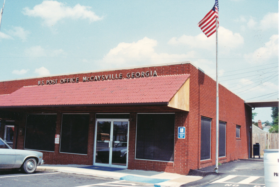 US Post Office McCaysville, Georgia