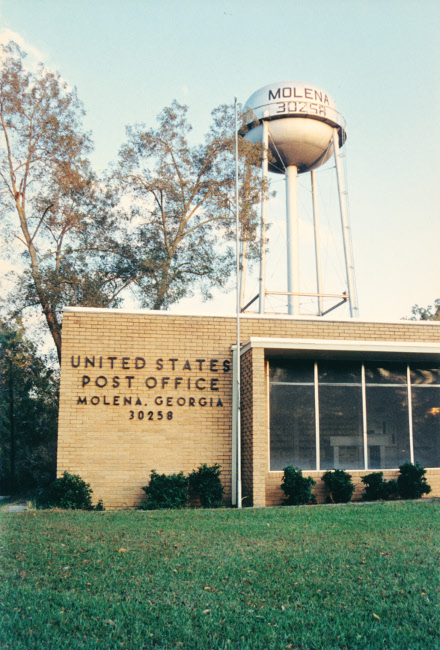 US Post Office Molena, Georgia