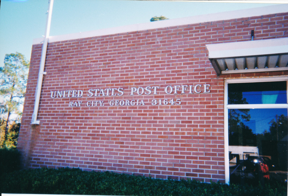 US Post Office Ray City, Georgia