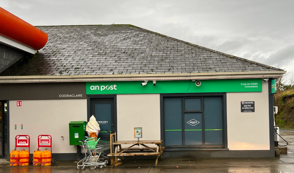 Post Office Cooraclare, Ireland