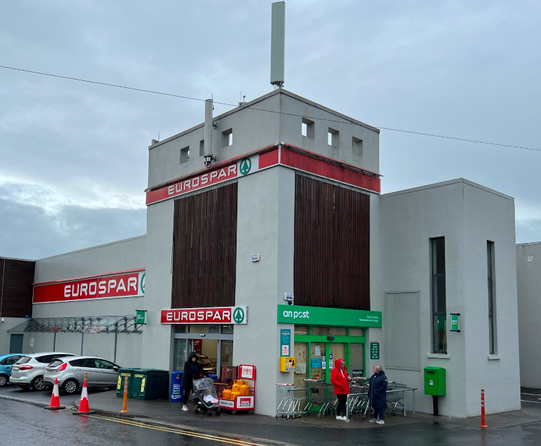 Post Office Newmarket on Fergus, Ireland