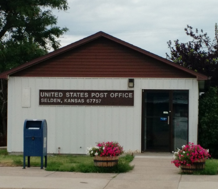 Selden, Kansas Post Office Photo